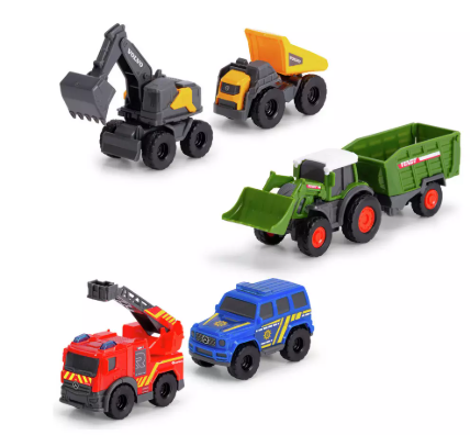 MICRO PACK 6 VEHICULOS 8 CM.