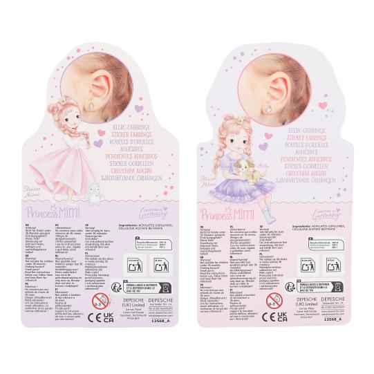 PENDIENTES ADHESIVOS TOP MODEL