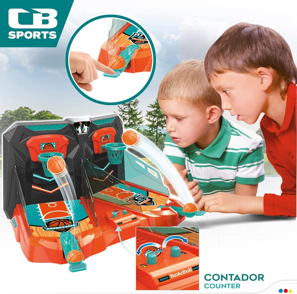 JUEGO DE MESA BASKET DOBLE
