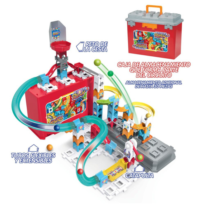 MARBEL RUSH STORAGE BOX ROJO