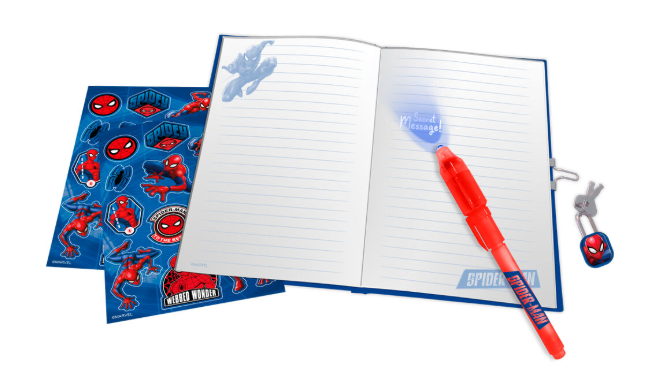 DIARIO C/BOLI MAGICO SPIDERMAN