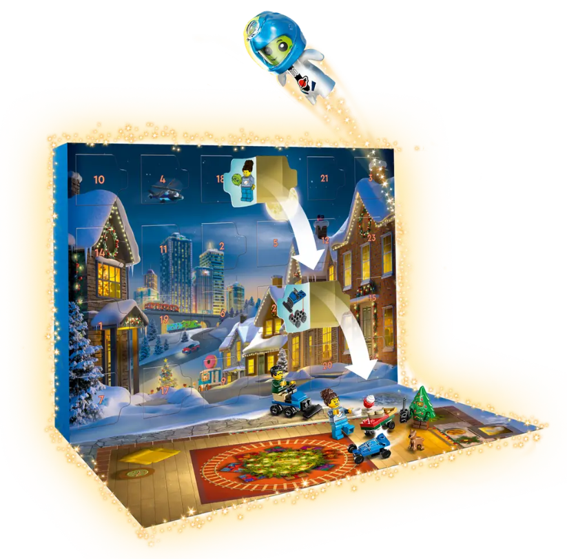 CALENDARIO ADV.LEGO CITY 2025