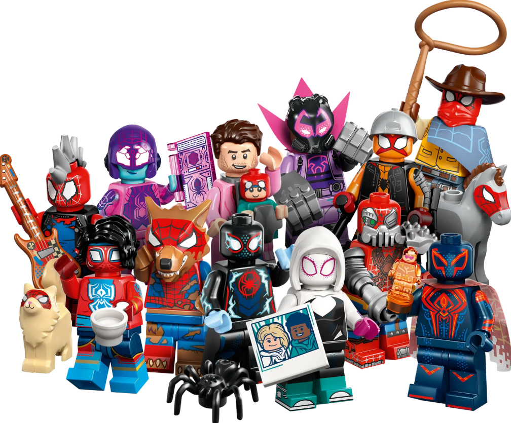 MINIFIGURAS SPIDERMAN MULTIVERSO