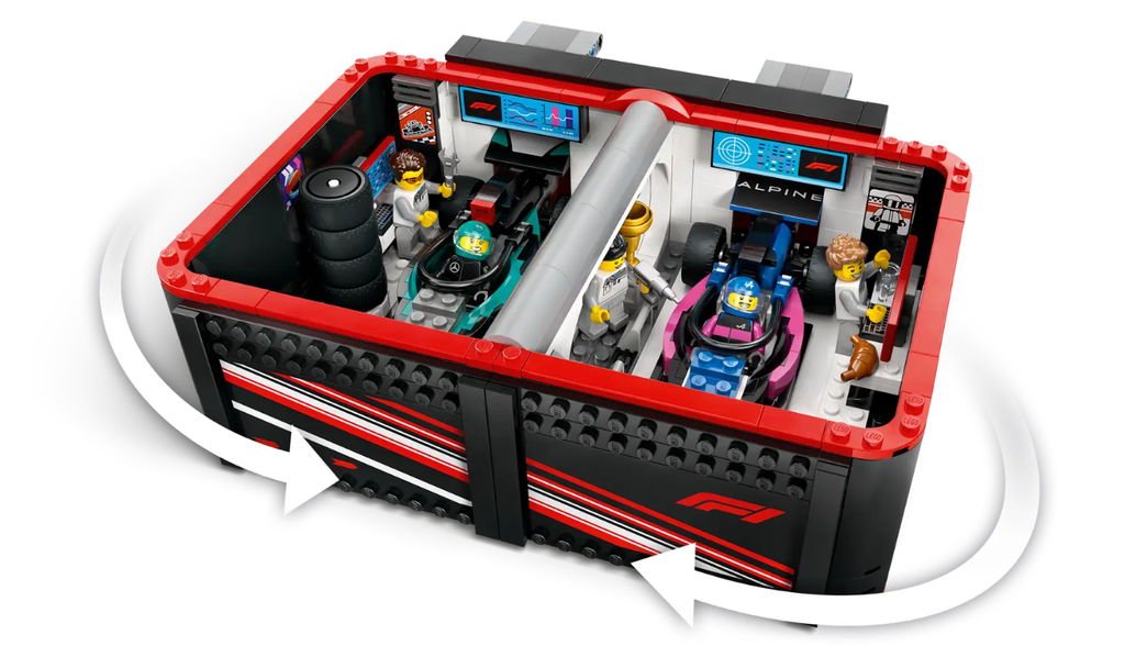 GARAJE F1 MERCEDES+ALPINE