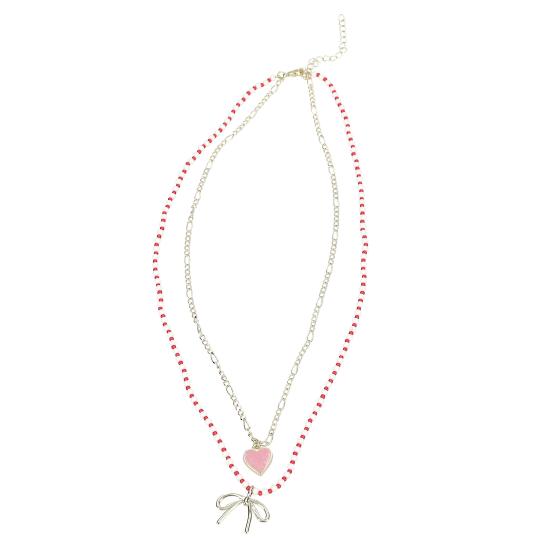 COLLAR DOBLE LEOHEART TOP MODEL