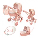 COCHE MUÑECAS TULIPE 3x1