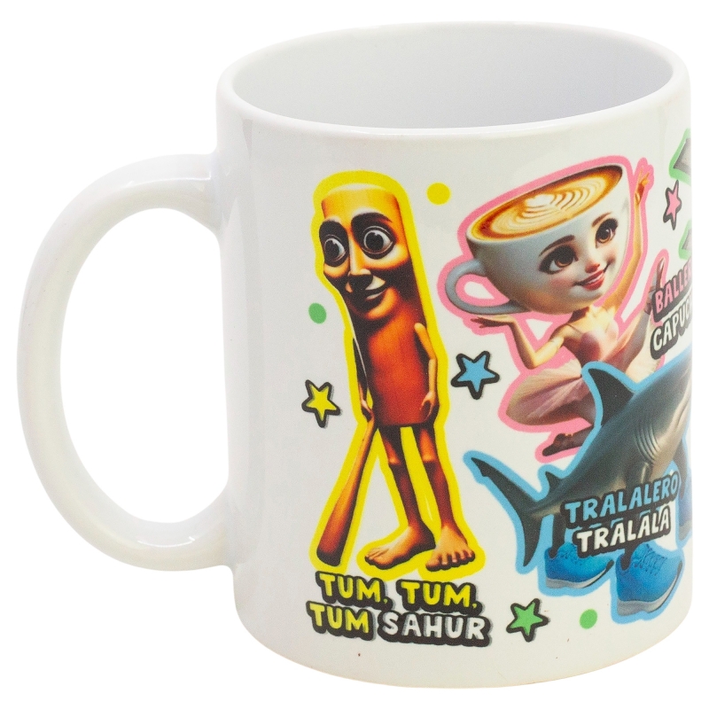 TAZA ITALIAN BRAINROT 325 ML.