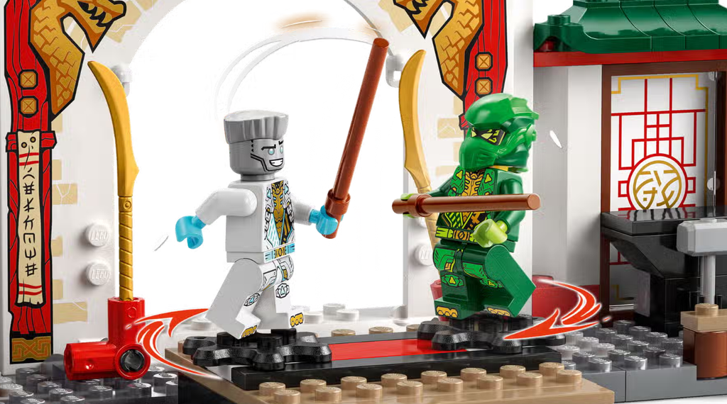 TEMPLO NINJA DEL SPINJITZU