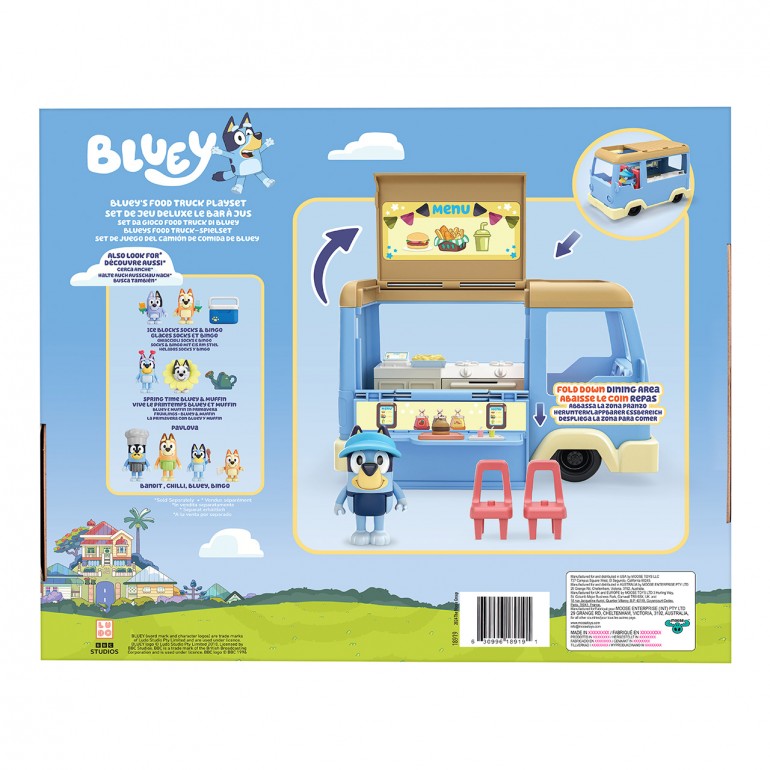 BLUEY FOOD TRUCK C/ACC.