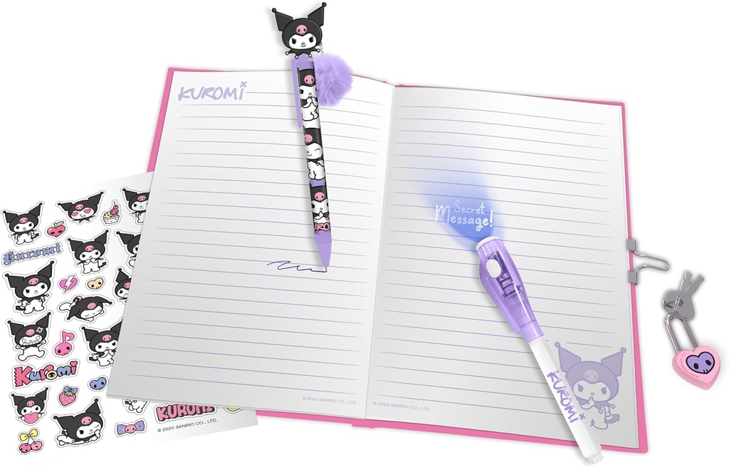 DIARIO KUROMI+BOLI MAGICO