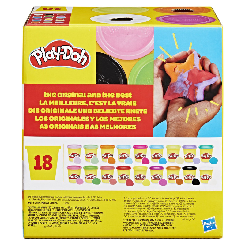 PLAYDOH PACK 18 BOTES