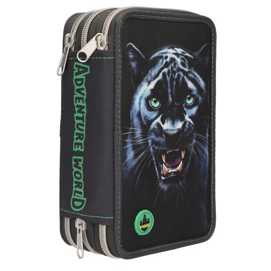 ESTUCHE TRIP.PANTHER VERDE DINO W.
