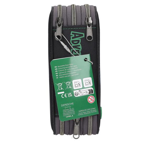 ESTUCHE TRIP.PANTHER VERDE DINO W.