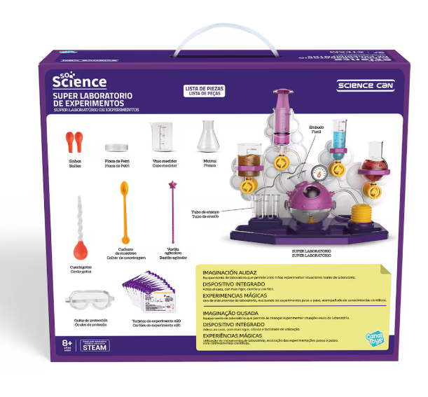 SUPER LABORATORIO EXPERIMENTOS