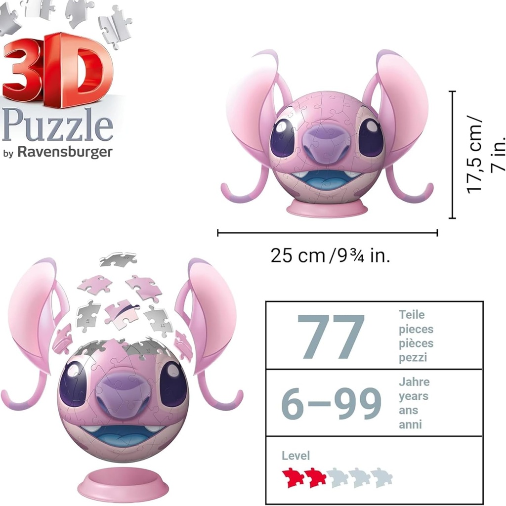 PUZZLEBALL 72 P. ANGEL STITCH