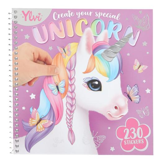 CUADERNO ESPECIAL PEGATINAS YLVI