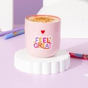 TAZA C/MOTIVOS LAZO Y CORAZON PENFECTION