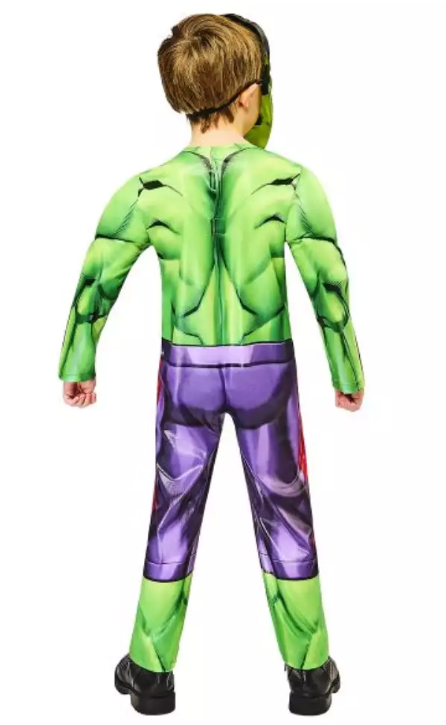 DISFRAZ HULK BLACK L. T.XS