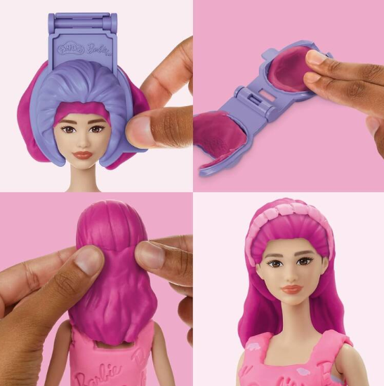 PLAYDOH BARBIE CORAZONES Y CAB.