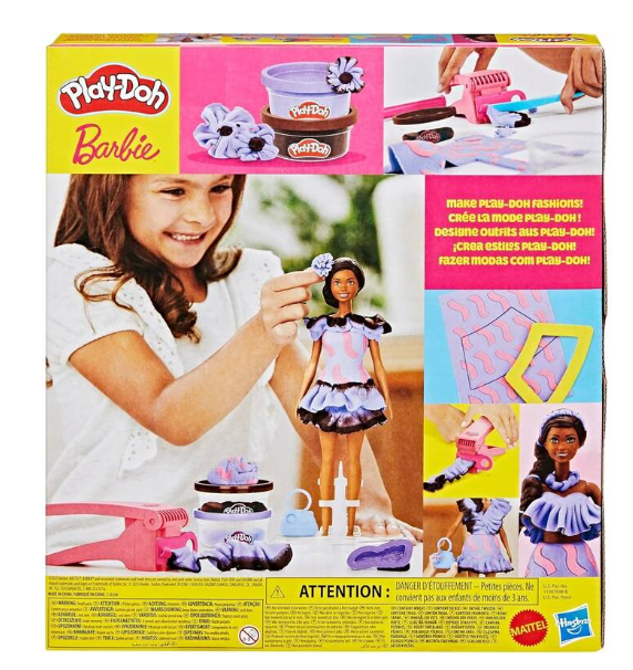 PLAYDOH BARBIE VOLANTES MODISTA