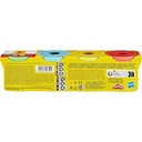 PLAYDOH PACK 4 BOTES COL.CLAS.