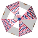PARAGUAS F.C.BARCELONA 48 CM.