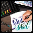 ROTULADORES PUNTA DOBLE (SET 16)