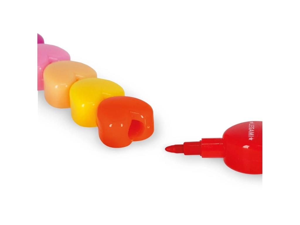 ROTULADORES APIL.HEART 12 COL.