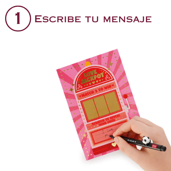 TARJETA RASCA SAN VALENTIN