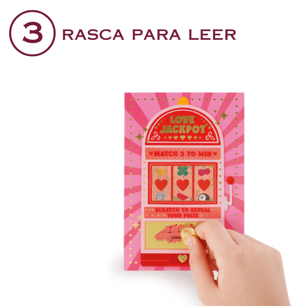 TARJETA RASCA SAN VALENTIN