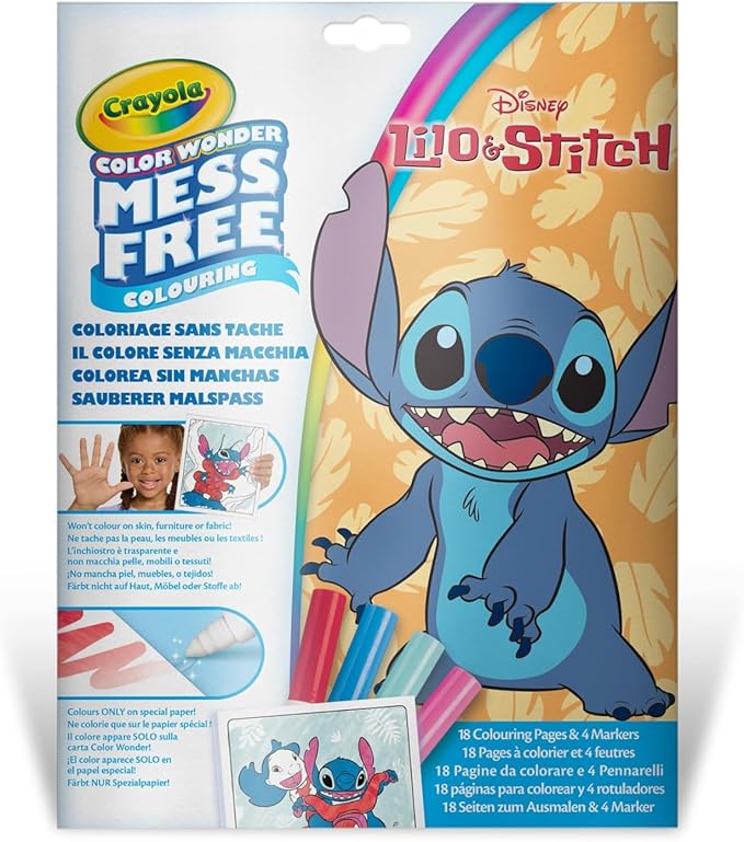 COLOREA SIN MANCHAS STITCH