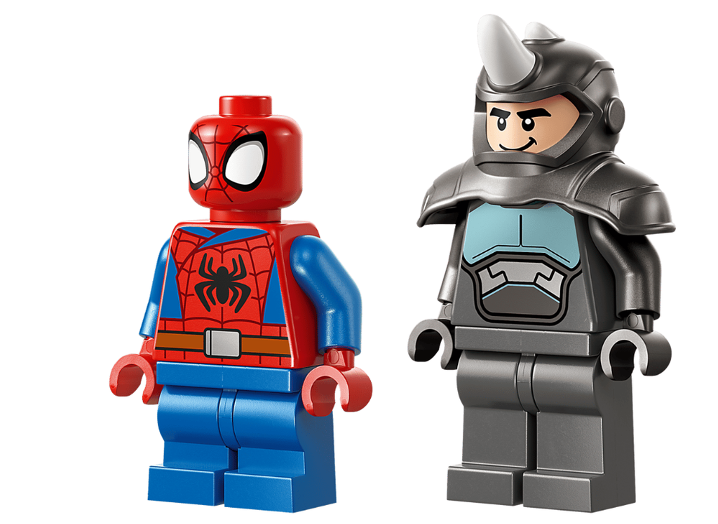 SPIDEY EN SU MOTO vs. RINO