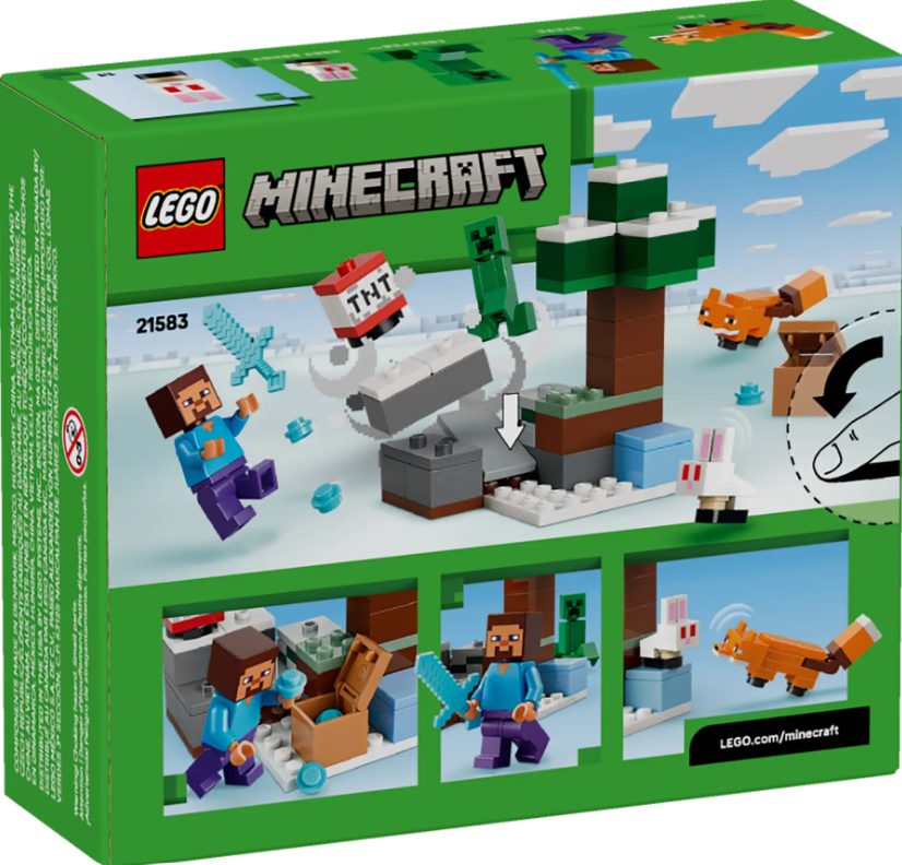 AVENTURA DE STEVE EN LA TAIGA