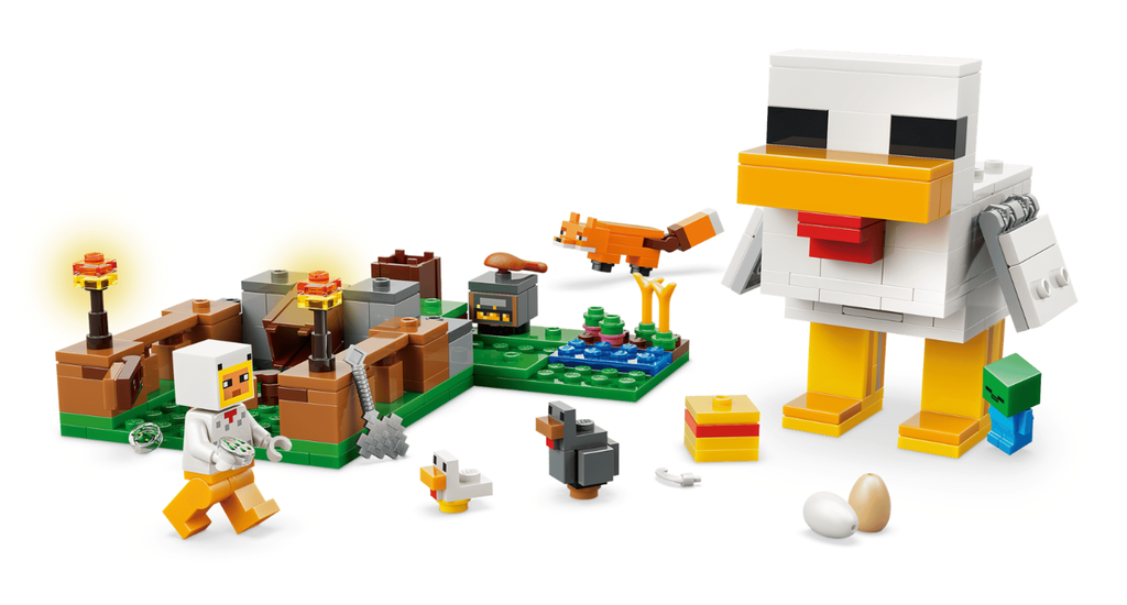 MINECRAFT: GRANJA GALLINAS