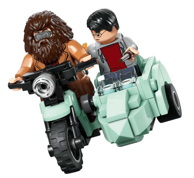 HAGRID Y HARRY HUIDA PRIVET DRIVE