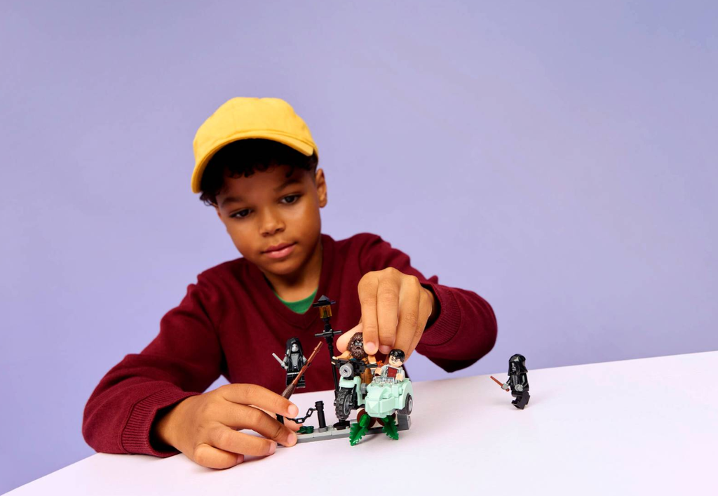 HAGRID Y HARRY HUIDA PRIVET DRIVE