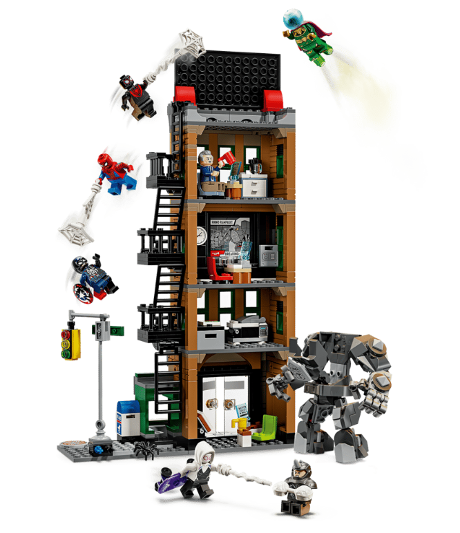 SPIDERMAN vs.MYSTERIO DAILY BUGLE