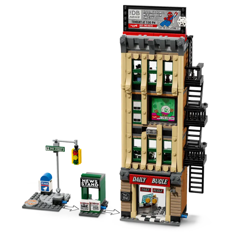 SPIDERMAN vs.MYSTERIO DAILY BUGLE