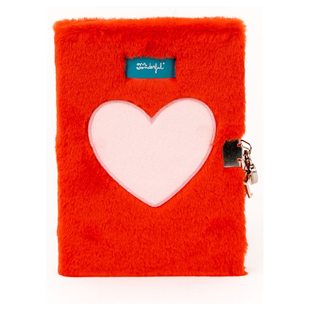 DIARIO+BOLI CORAZON PELUCHE