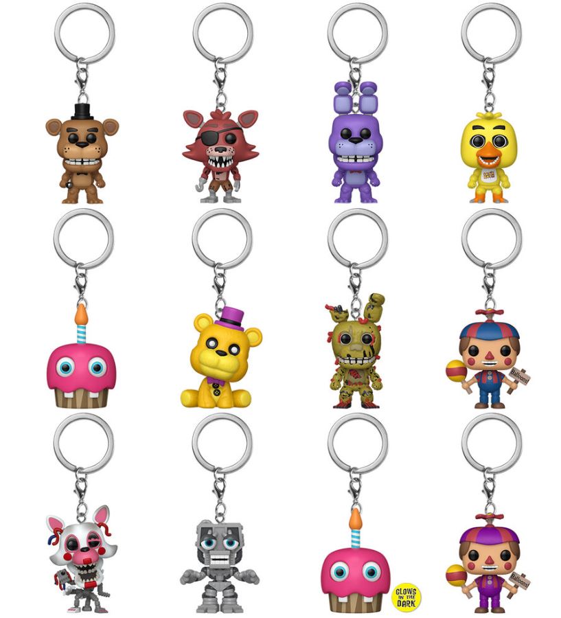 LLAVERO POP MYSTERY F.N.FREDDYS