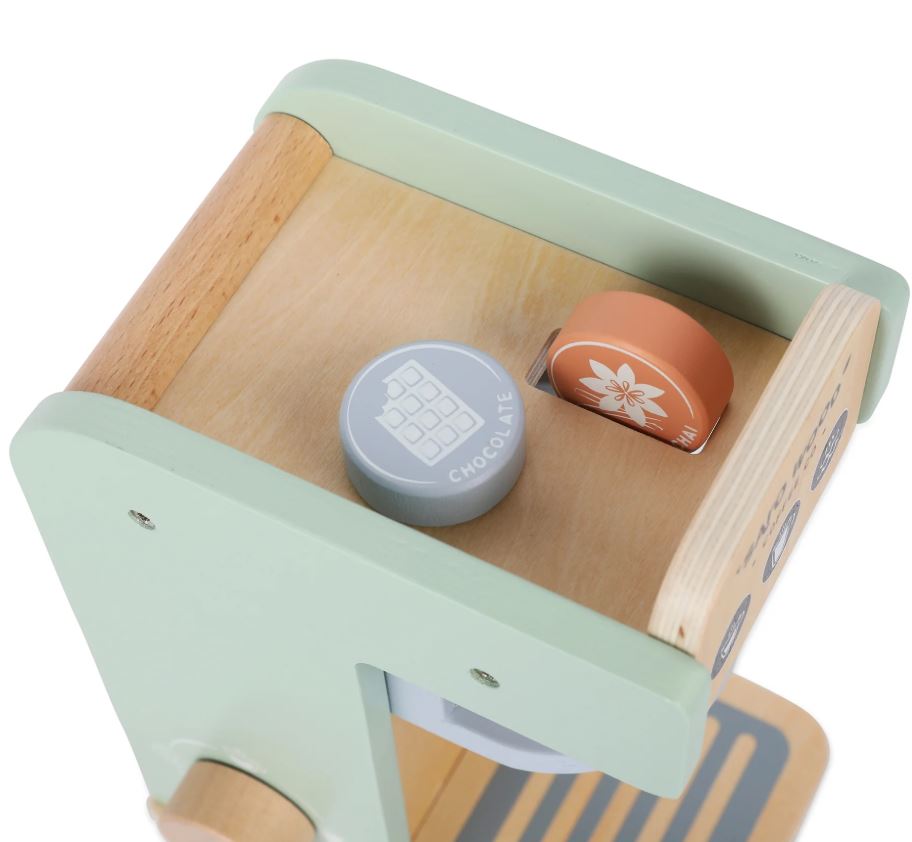 SET CAFETERA DE MADERA