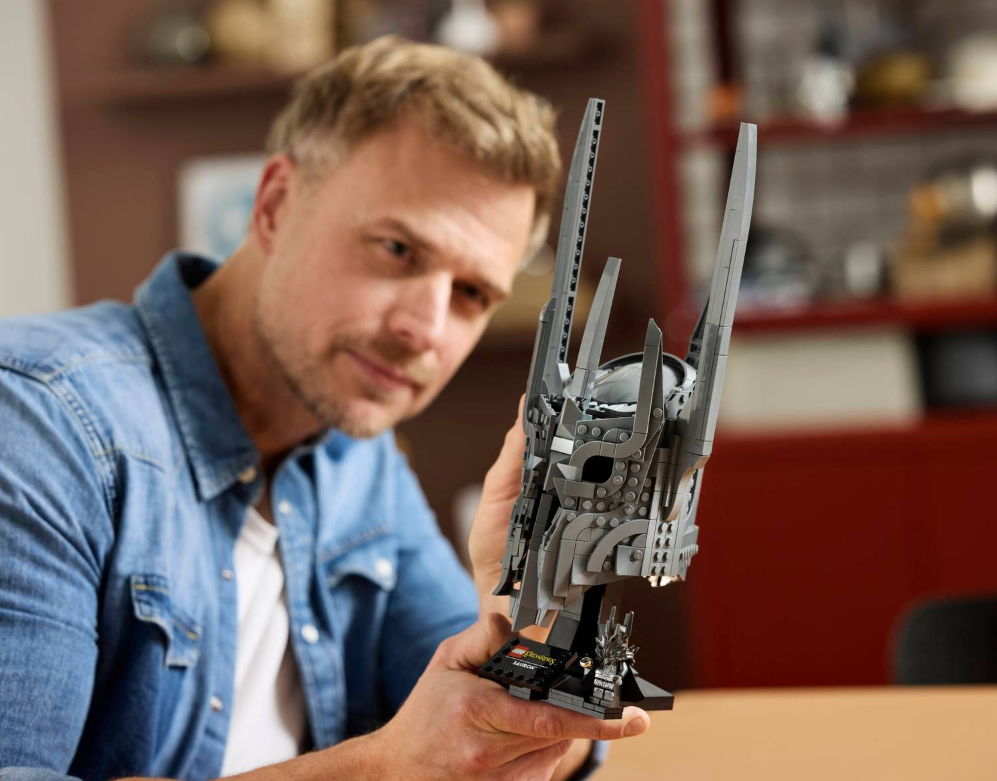 SEÑOR ANILLOS:CASCO SAURON