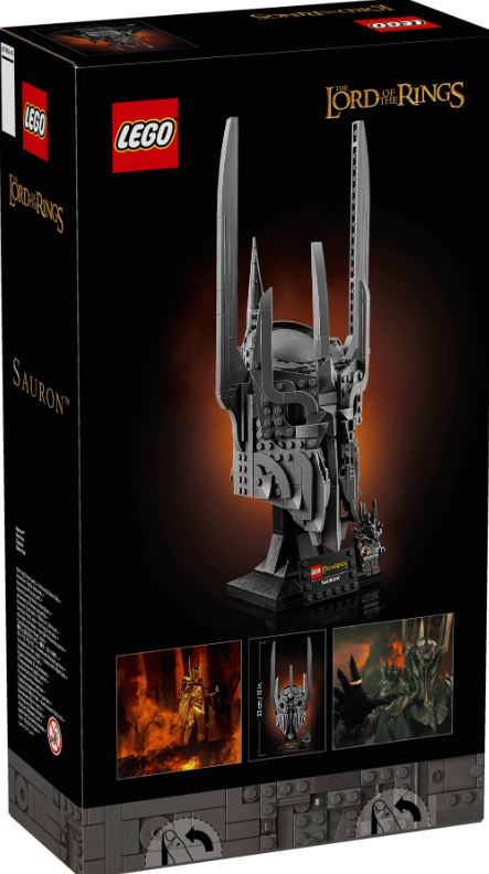 SEÑOR ANILLOS:CASCO SAURON