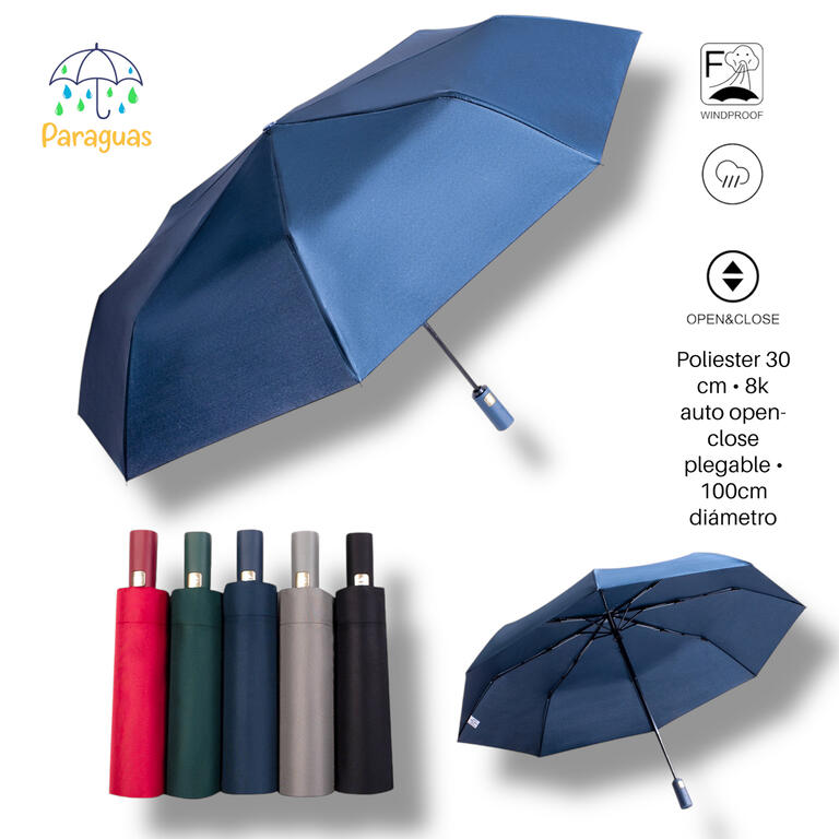 PARAGUAS AUTOM.COL.CLAS.SURT.
