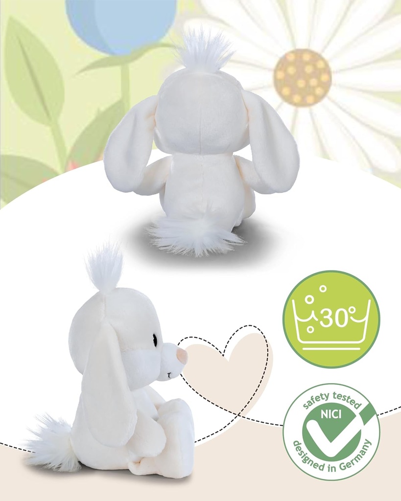 PELUCHE CONEJO CREMA 20 CM.