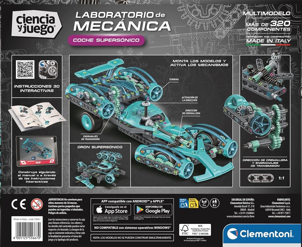 LAB.MECANICA COCHE SUPERSONICO