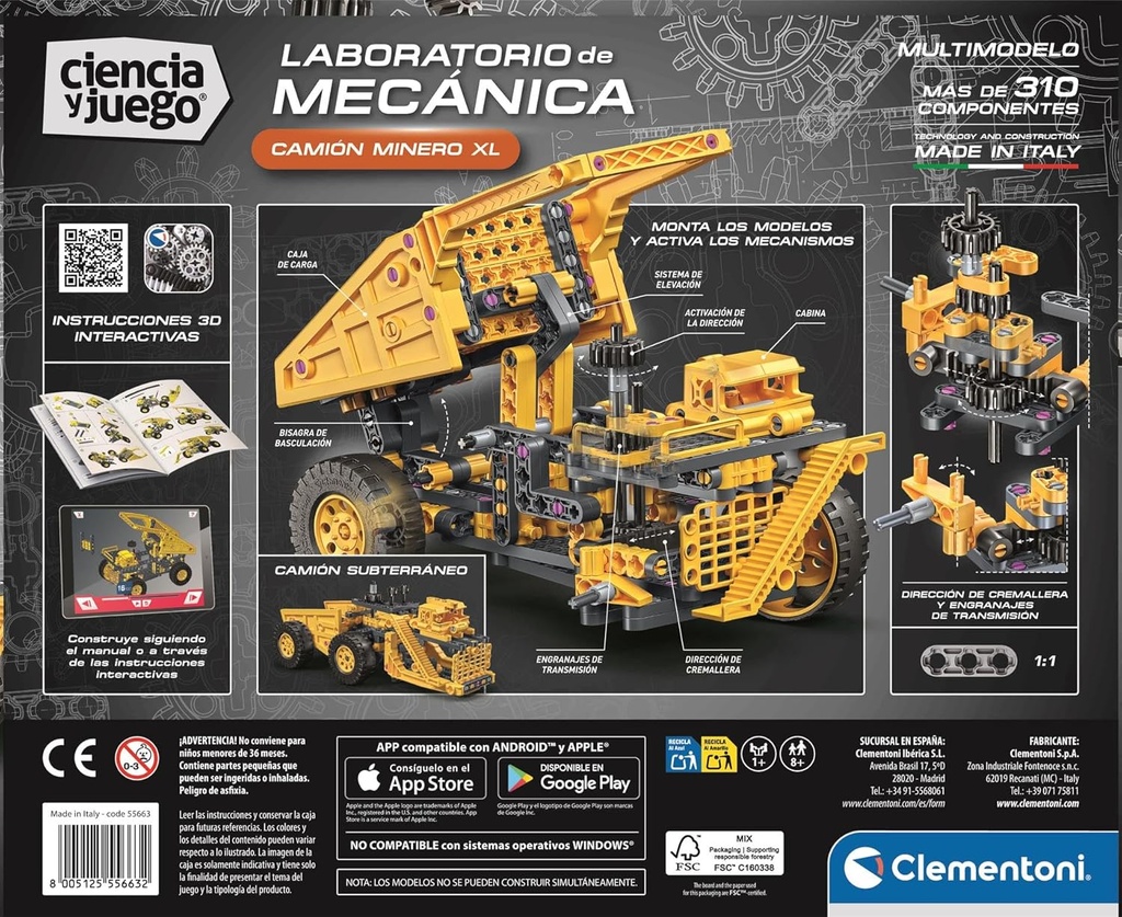 LAB.MECANICA CAMION MINERO XL