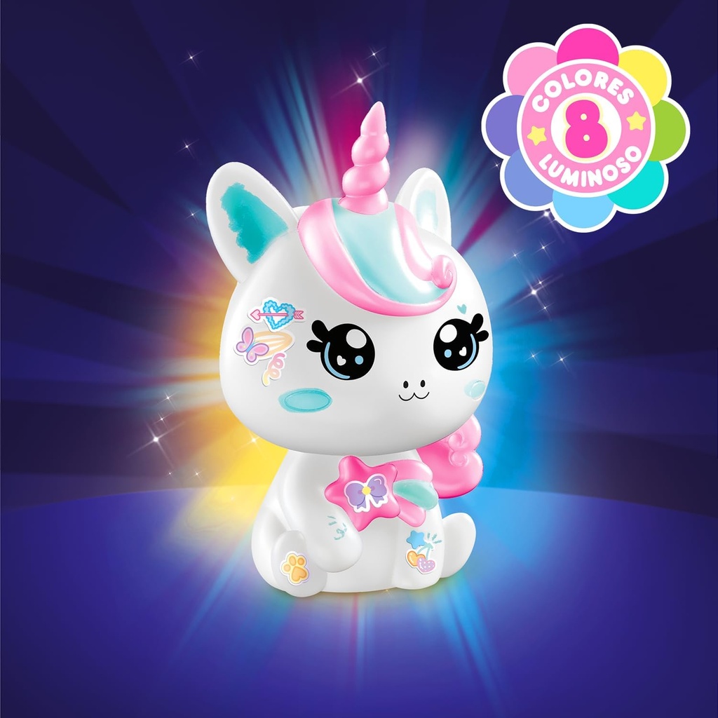 UNICORNIO DIY KAWAII C/LUZ