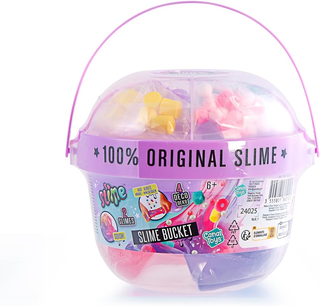 CUBO SLIME C/DECORACIONES