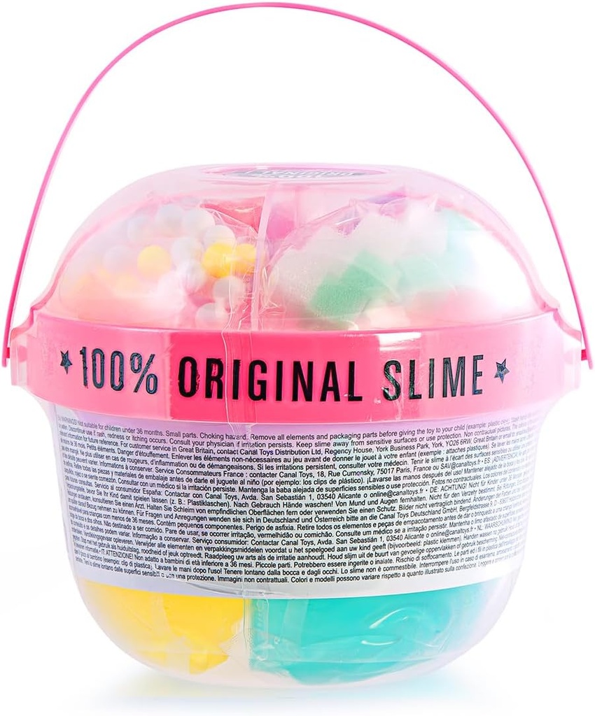 CUBO SLIME C/DECORACIONES